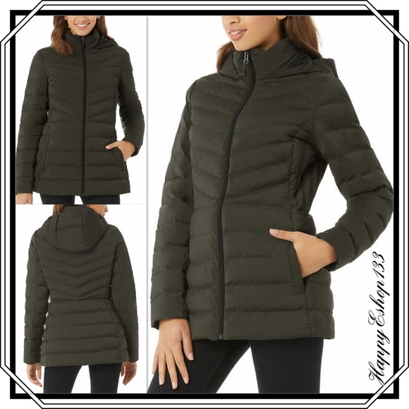 32 Degrees Women’s Power Stretch Hooded Jacket - Picture 1 of 9